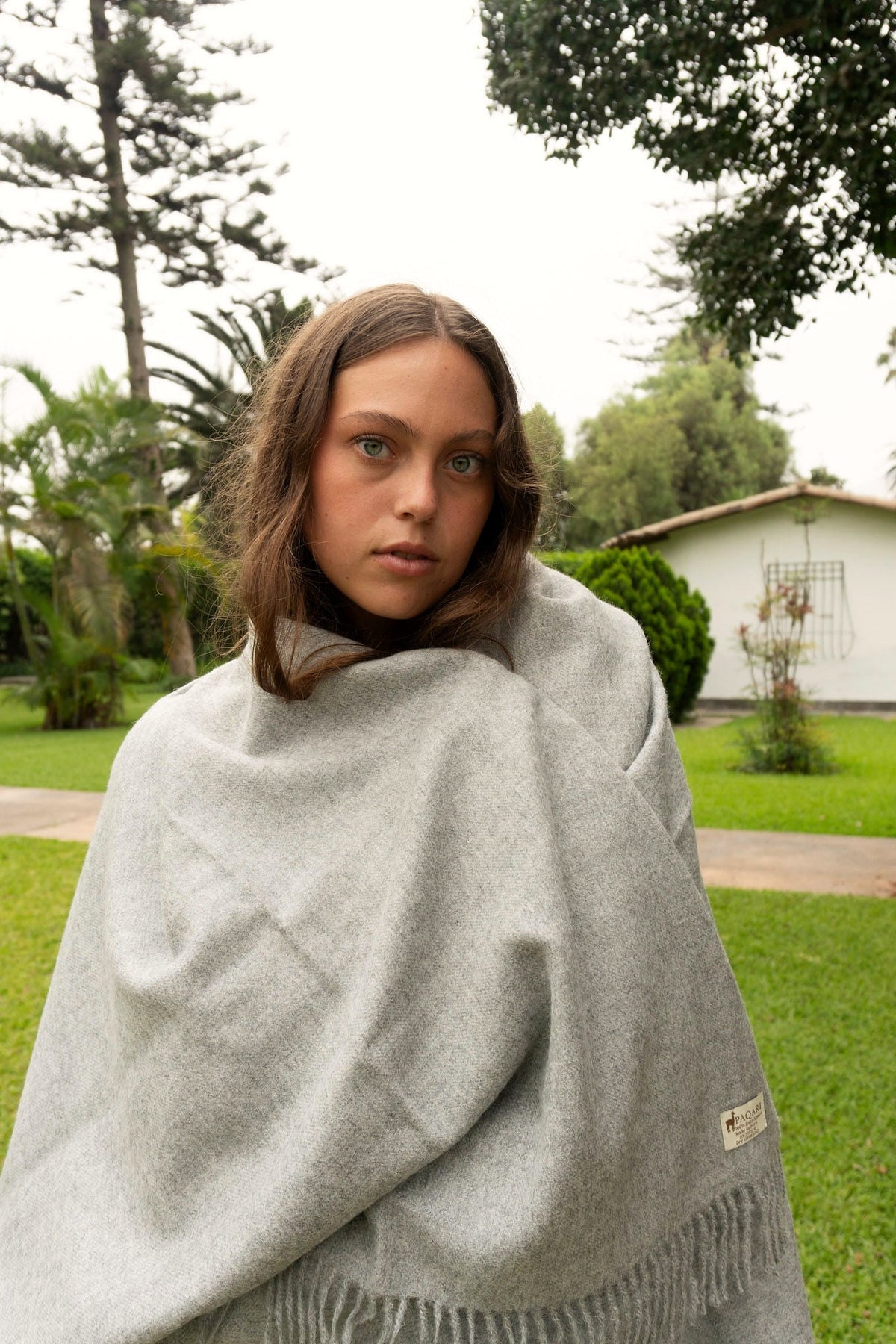 The Throw, Sterling — close portrait outdoors
